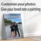 1PC personalizzabile immagine tela artistica per la decorazione della camera da letto stampa personalizzata famiglia foto pittura decorazioni per la casa stampa poster senza cornice