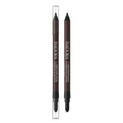 Isadora The Contour Kajal Eyeliner Chocolate Brown 1.2 g Schwarz Image