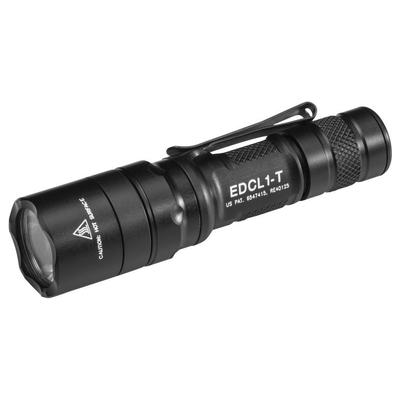USED SureFire Every Day Carry LED Tactical Flashlight Black EDCL1-T
