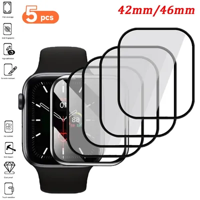 Schutzfolie, komplexe Folie für Apple Watch Series 10, 42/46 mm, HD-Bildschirm, kratzfester Schutz, Image