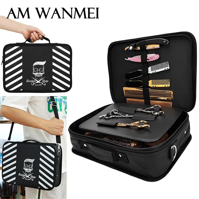 S/M/L Größe Salon Friseur Lagerung Tasche Barber Werkzeuge Fall Große Kapazität Wasserdichte Tragbare Salon Liefert Organizer Tasche