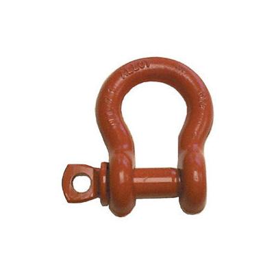 CM Columbus Mckinnon Screw Pin Anchor Shackles, 3/4 in Bail Size, 6.5 Tons, Galvanized (490-M652G) Each