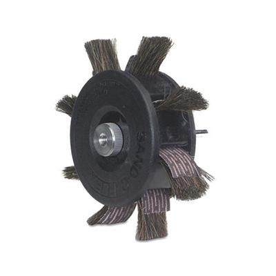 Merit Abrasives Sand-O-Flex 350-RP Coated Flap Wheel, 6-1/2 in dia, 80 Grit, 2400 rpm (481-08834111051) Each