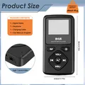 DAB/DAB Radio digitale Bluetooth 4.0 Tasca personale FM Mini radio portatile Auricolare MP3
