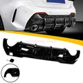 Accessori auto ABS nero lucido MP Paraurti posteriore Diffusore Labbro Per BMW Serie 1 F40 Hatchback 2019 2020 2021 2022 Car Styling