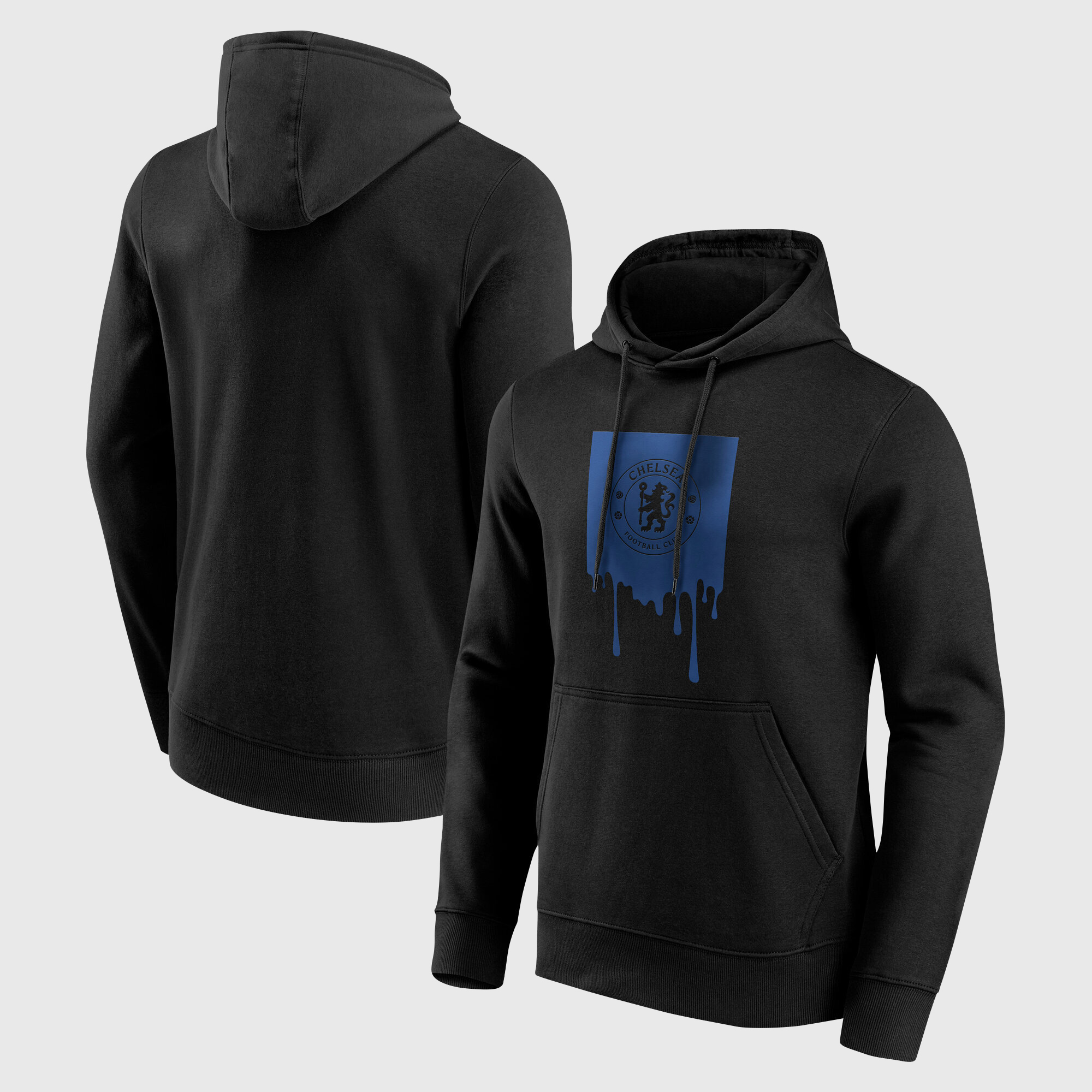 Chelsea Liquify Grafik-Hoodie – Schwarz – Herren Image