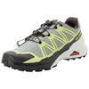 Trailrunningschuh SALOMON "SPEEDCROSS PEAK", Gr. 41, wrought iron, sharp grün, peat, Synthetik, Textil, sportlich, Schuhe, wasserdicht