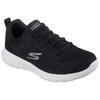 Sneaker SKECHERS "GO WALK JOY-VIOLET", Damen, Gr. 41, rosa (schwarz, roségoldfarben), Textil, meliert, sportlich, Schuhe, Trainingsschuh, Schnürschuh mit Goga Mat Technologie