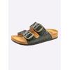 Hausschuh MUBB, Damen, Gr. 37, grün, Rindsleder, modisch, Schuhe