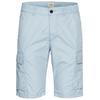Bermudas CAMEL ACTIVE "Cargo-Bermudas", Herren, Gr. 34, N-Gr, blau (smoke blau), Web, Obermaterial: 100% Baumwolle, unifarben, casual, regular fit knielang, Hosen, Sommerhose mit Cargo-Taschen