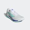 Laufschuh ADIDAS PERFORMANCE, Gr. 43, cloud weiß, flash aqua, lucid blau, Textil, Synthetik, sportlich, Schuhe