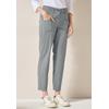 Paperbag-Hose CECIL, Damen, Gr. XXL, Länge 28, obelisk grau, Web, 98% Baumwolle, 2% Elasthan, unifarben, casual, comfort fit lang, Hosen, mit großen Fronttaschen