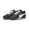 Sneaker PUMA "ROMA 24 STANDARD", Gr. 42, blau (new navy, puma weiß), Leder, mehrfarbig, sportlich, Schuhe