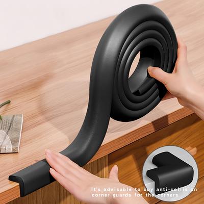 TEMU 1pc 2m Phthalate-free Foam , Non-toxic Adhesive Edge & Corner Protector For , Furniture & Bed Protection Image