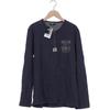 Tom Tailor Herren Langarmshirt, Gr. 54, marineblau, Baumwolle
