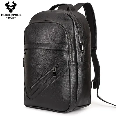 HUMERPAUL Men's Backpack Fashion Teens Laptop Bag School Bags Large Capacity Business Travel Backpack Hiking Rucksack Daypack