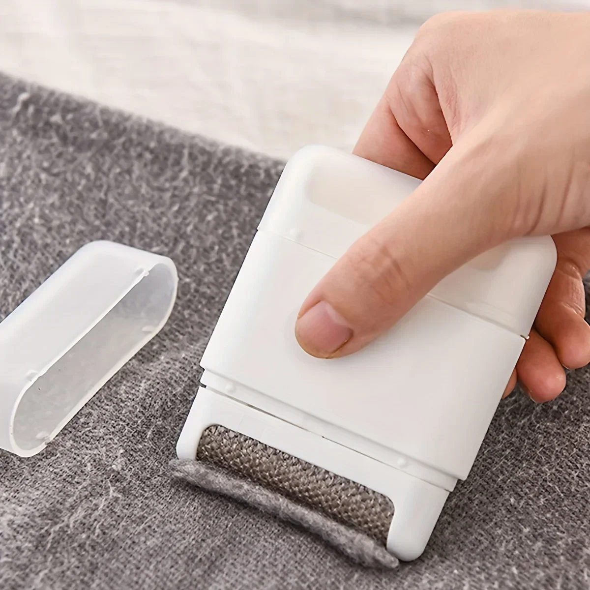 1pc Tragbare Mini Lint Rollen Teppich Haar Entferner Pinsel Für Pullover Wolle Mantel Kleidung Pinsel Pelz Reinigung Werkzeuge Image