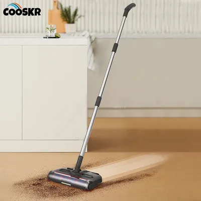 Automatische Kehrmaschine, elektrische Kehrmaschine, Reinigungsmopp, kabellose Kehrmaschine für harte Böden, Tierhaarreiniger, Kehrmopp Image