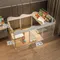 Haustier-Hundegehäuse Home House Zwinger Indoor kleiner Hund Teddy Zaun Isolationstür mit Toilettenbereich Hundekäfig