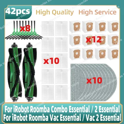 Kompatibel für iRobot Roomba 105 Combo, Roomba Combo Essential/2 Essential Hauptseitenbürste Image