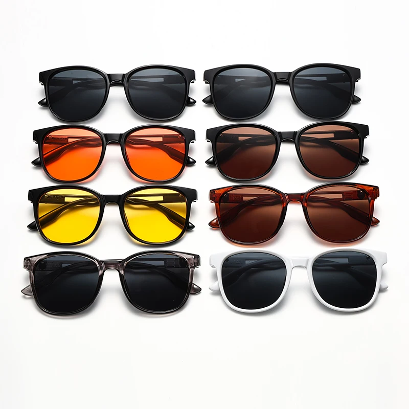 6 stücke Cat Eye Sonnenschirm Sonnenbrille Frauen Sets Shades Luxus Minimalistischen Oval Objektiv Design Retro Brillen UV400 Image