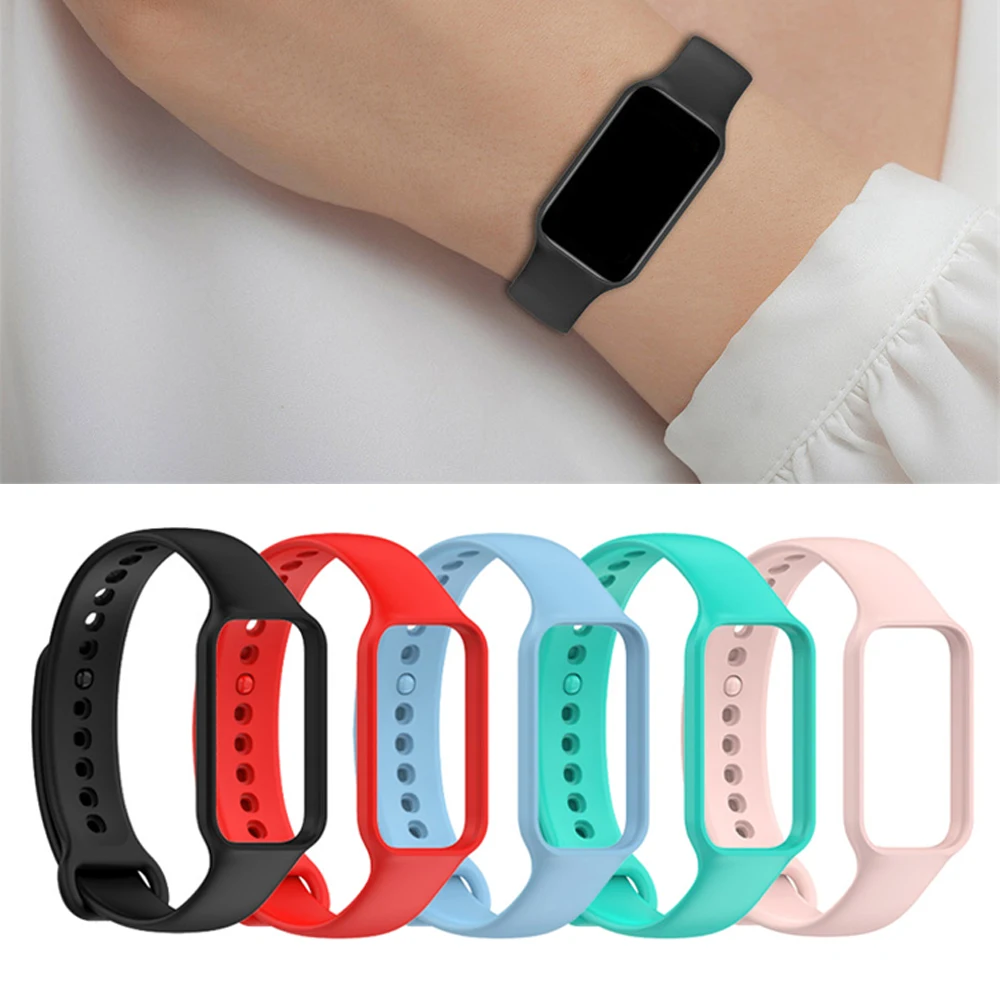 10 Stück – geeignet für Redmi Smart Band 2/Redmi Smart Band 2/Xiaomi Band 8 Active Silikonarmband Image
