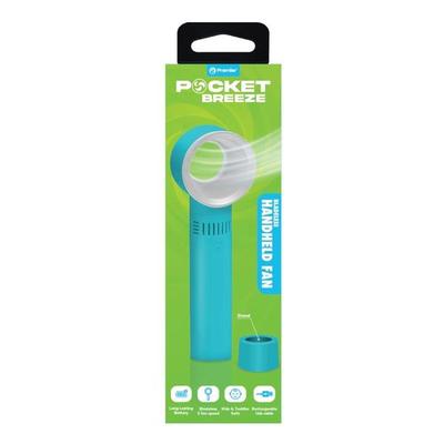 Premier 07280 - Pocket Breeze Rechargeable Portable Bladeless Fan (PBF01BL) Everyday Electronics