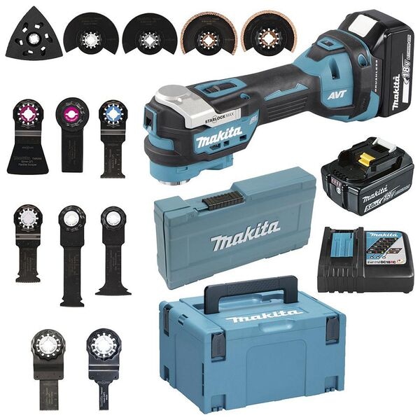 makita Akku-Multifunktionswerkzeug »DTM52T1JX2« Image