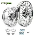 Raggio grasso anteriore 21 3,5 posteriore 16/18 3,5/5,5 Cerchione Touring Bagger Electra Glide FLHT Road King FLHR Street Glide FLHX 84-08
