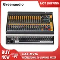 GAX-MV16 Mixer professionale a 16 canali 99 effetti Mixer Bar Audio Disco USB Scheda audio Registrazione Blueteeth DJ Mixing Console