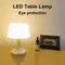 LED Protection des yeux lampe de Table chambre étude décoration lampe de Table lampe de chevet 2 couleurs USB Plug-in lampe de Table chambre maison lampe