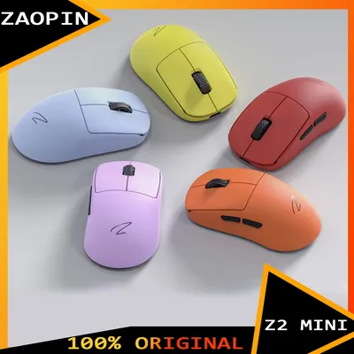 Zaopin Z2 Mini Wireless Mouse 3modes 8k Paw3950 Bluetooth Game Mouse Nordic 52840 Lightweight