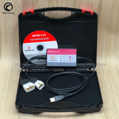 for MPDR 3.33 Hitachi Heavy Duty Diagnostic scaner Tool Tester for Hitachi ZX-1 ZX-3 ZX-3G ZX-5 ZX-6