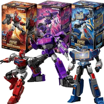 Blokees Original Transformation Beyond Version Shockwave Soundwave Ironhide Building Block Action