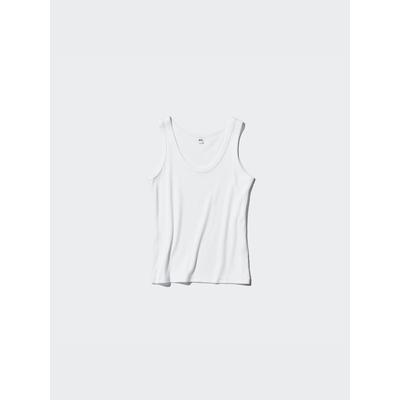 Uniqlo - Soft Ribbed Vest Top - White