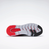 Trainingsschuh REEBOK "REEBOK FLEX TRAINER", Gr. 37,5, schwarz, energy rot, ai aqua, Textil, Synthetik, sportlich, Schuhe