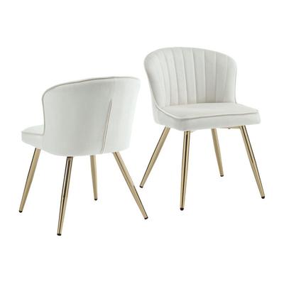 Wahson Office Chairs - Esszimmerstühle für Esszimmer aus Samt Moderner Esszimmerstuhl Gebogene Image