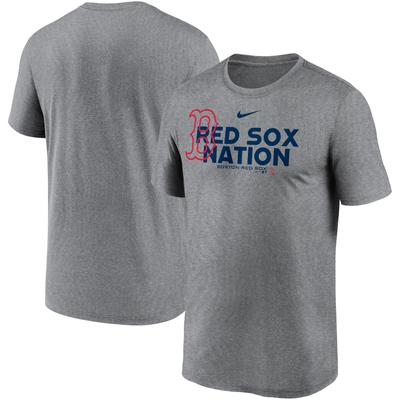 Boston Red Sox Local Rep Legend Performance-T-Shirt in meliertem Anthrazit für Herren von Nike Image