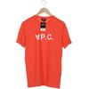 A.p.c. Herren T-Shirt, Gr. 52, rot, Baumwolle