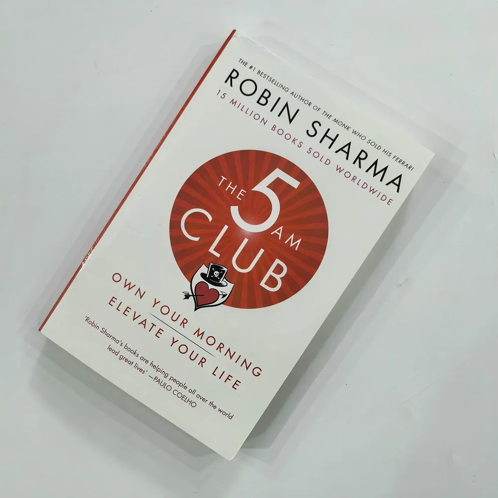 Der 5AM-Club von Robin Sharma besitzen Ihren Morgen. Erweitern Sie Ihr Leben. Englisches Buch