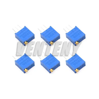 10PCS 3296W Potentiometer Präzision Einstellbarer Widerstand Multi-turn Trimmen 1K 2K 5K 10K 100K Image