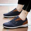 Frühling männer Schuhe Mode Casual Outdoor Sport Laufschuhe Blau Turnschuhe Atmungsaktiv Für Männer Nicht-Slip Walking Tennis Größe 39-46