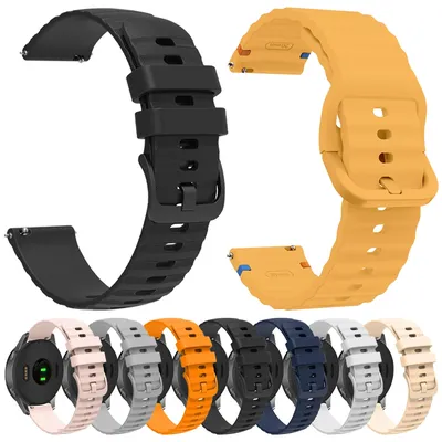 20 mm 22 mm Uhrenarmband für Garmin Vivoactive 5 4/Venu 3 2 Sq Sport-Silikonarmband Garmin Image