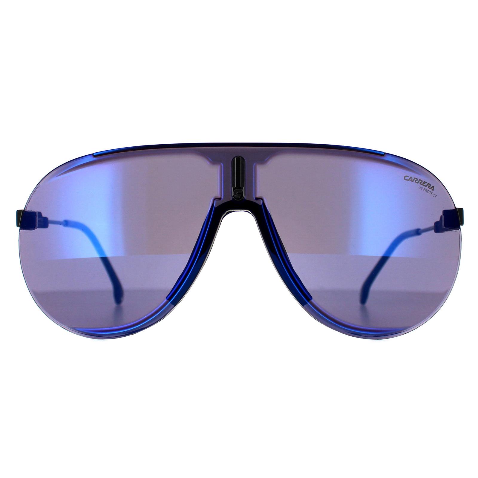 Carrera Aviator Unisex Schwarz Blau Blau Himmelsspiegel SuperChampion Image