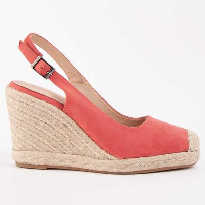 Montevita Espadrille Mit Keilabsatz Balenci7 Orange Image