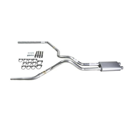 Tundra 00-07 dual exhaust 2.5 MA pipe dual inlet Flowsound Muffler