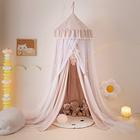 Tenda da letto per bambini tenda a due strati per letto tenda da culla per bebè nella nursery rete anti zanzare per ragazze e ragazzi
