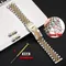 Curved Watchband for Rolex DAYTONA SUBMARINER Yacht-Master GMT Luxury Solid Stainless Steel Strap
