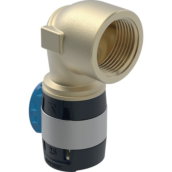 Geberit FlowFit Übergangsbogen 90Gr mit IG 620550001 Image