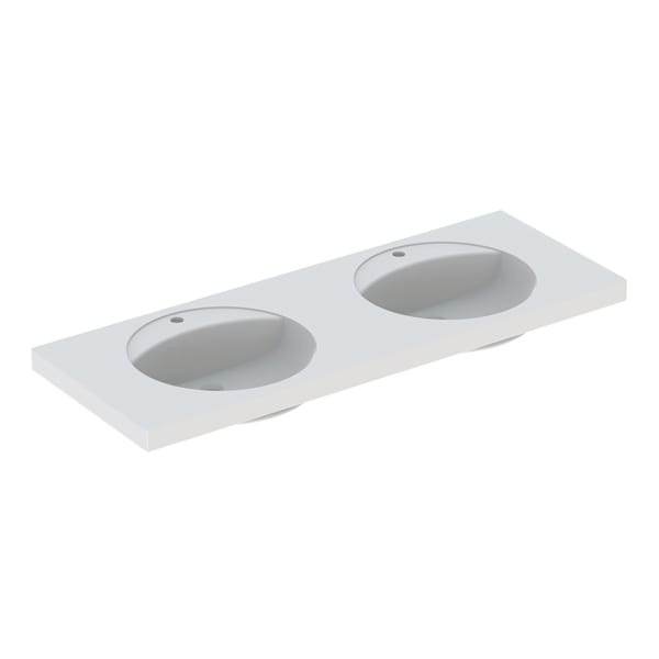 Geberit Preciosa Doppelwaschtisch, 1300x550mm 133230000